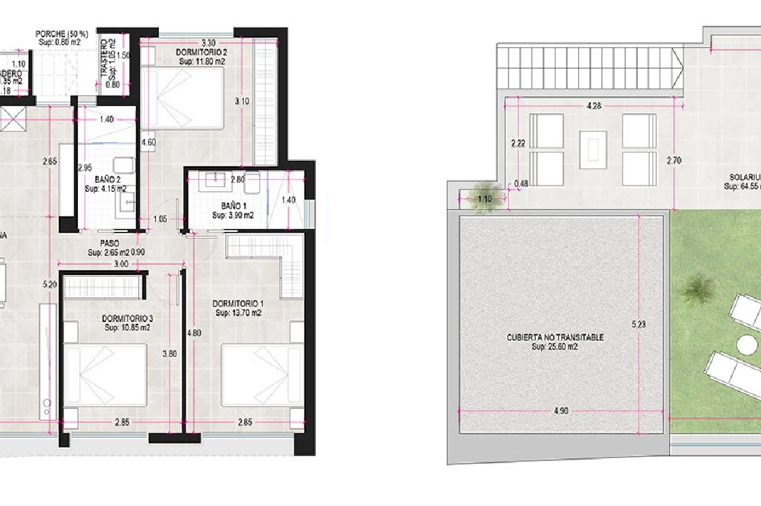 villa in Alhama de Murcia for sale, built area 166 m², condition first owner, plot area 306 m², 3 bedroom, 2 bathroom, ref.: HA-AHN-120-E02-4