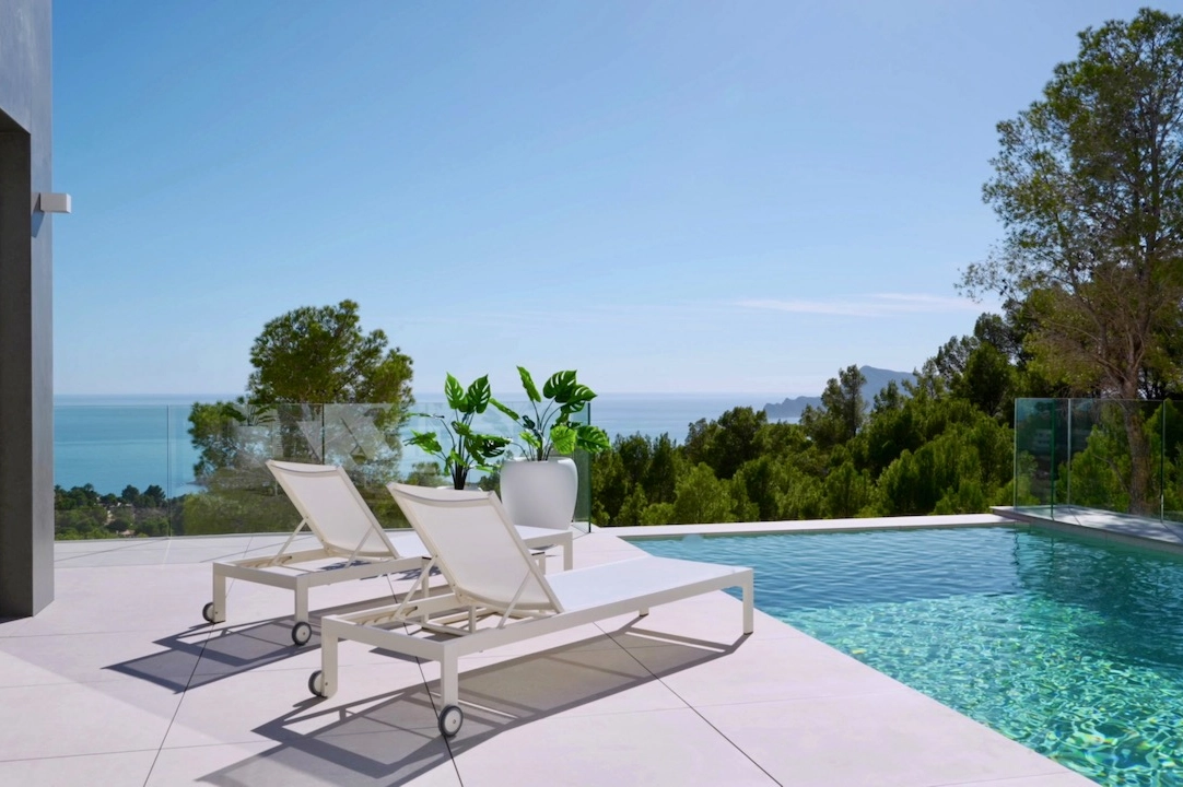 villa in Altea(Sierra Altea) for sale, built area 535 m², plot area 1252 m², 4 bedroom, 6 bathroom, swimming-pool, ref.: CA-H-1800-AMB-2