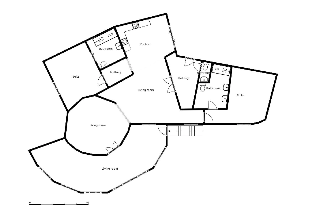 villa in Calpe(Carrio) for sale, built area 364 m², plot area 1197 m², 4 bedroom, 3 bathroom, swimming-pool, ref.: COB-3471-10535-33