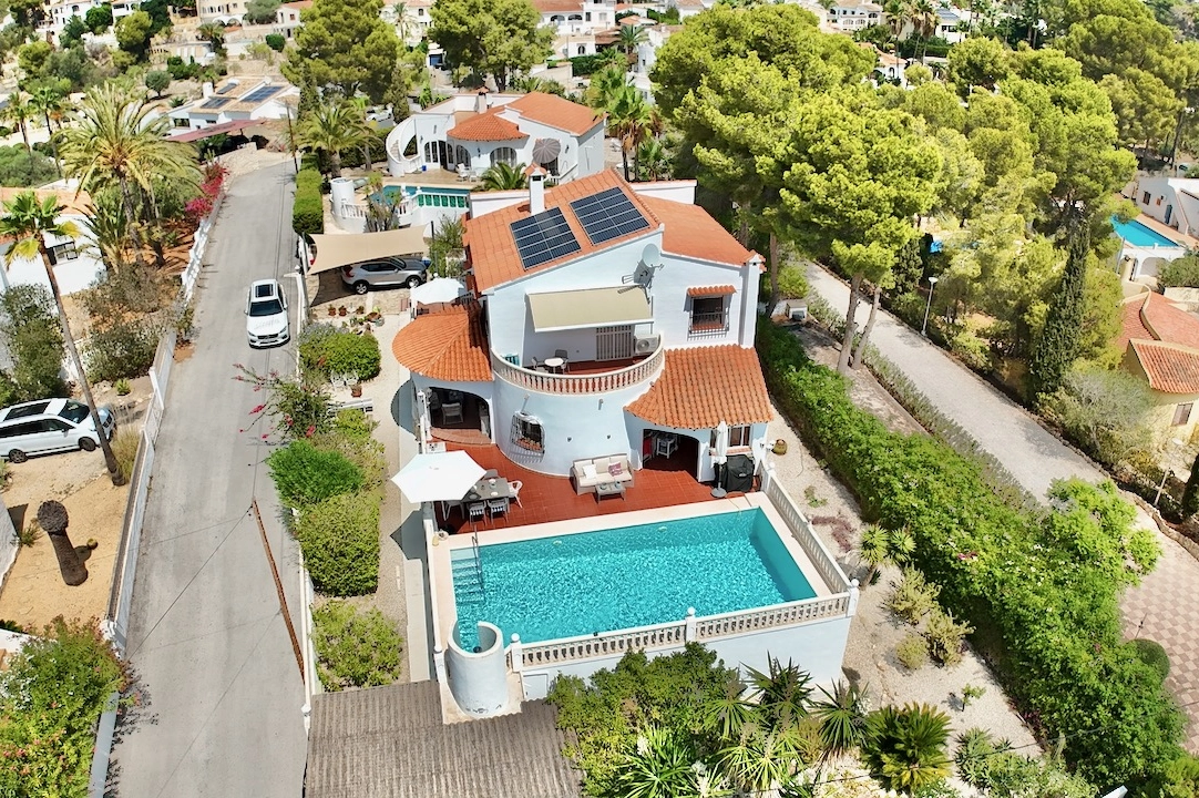 villa in Benissa(Baladrar) for sale, built area 290 m², air-condition, plot area 841 m², 5 bedroom, 4 bathroom, swimming-pool, ref.: CA-H-1801-AMBE-11