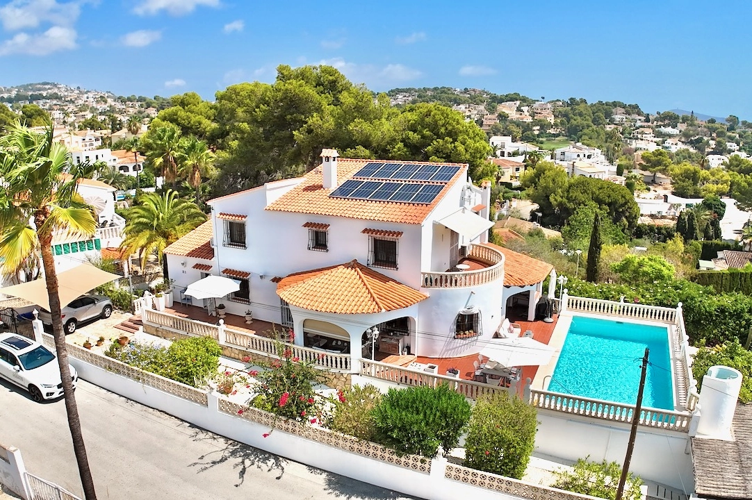 villa in Benissa(Baladrar) for sale, built area 290 m², air-condition, plot area 841 m², 5 bedroom, 4 bathroom, swimming-pool, ref.: CA-H-1801-AMBE-12