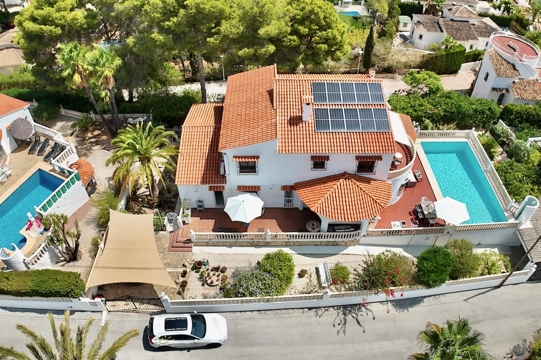 villa in Benissa(Baladrar) for sale, built area 290 m², air-condition, plot area 841 m², 5 bedroom, 4 bathroom, swimming-pool, ref.: CA-H-1801-AMBE-14