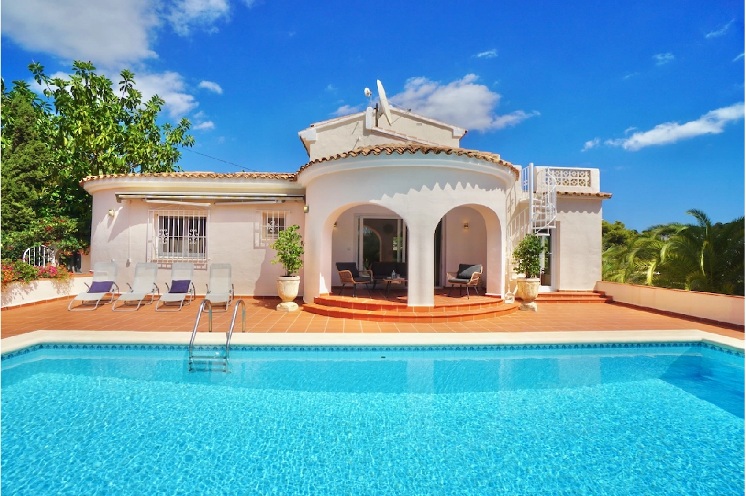 villa in Benissa(Baladrar) for sale, built area 175 m², air-condition, plot area 766 m², 3 bedroom, 3 bathroom, swimming-pool, ref.: CA-H-1805-AMBE-35