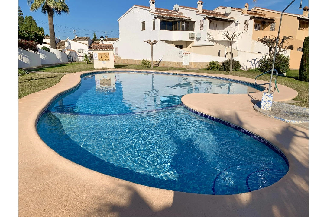 terraced house in Els Poblets for sale, built area 112 m², year built 1978, + stove, air-condition, plot area 100 m², 3 bedroom, 1 bathroom, swimming-pool, ref.: FK-1124-2