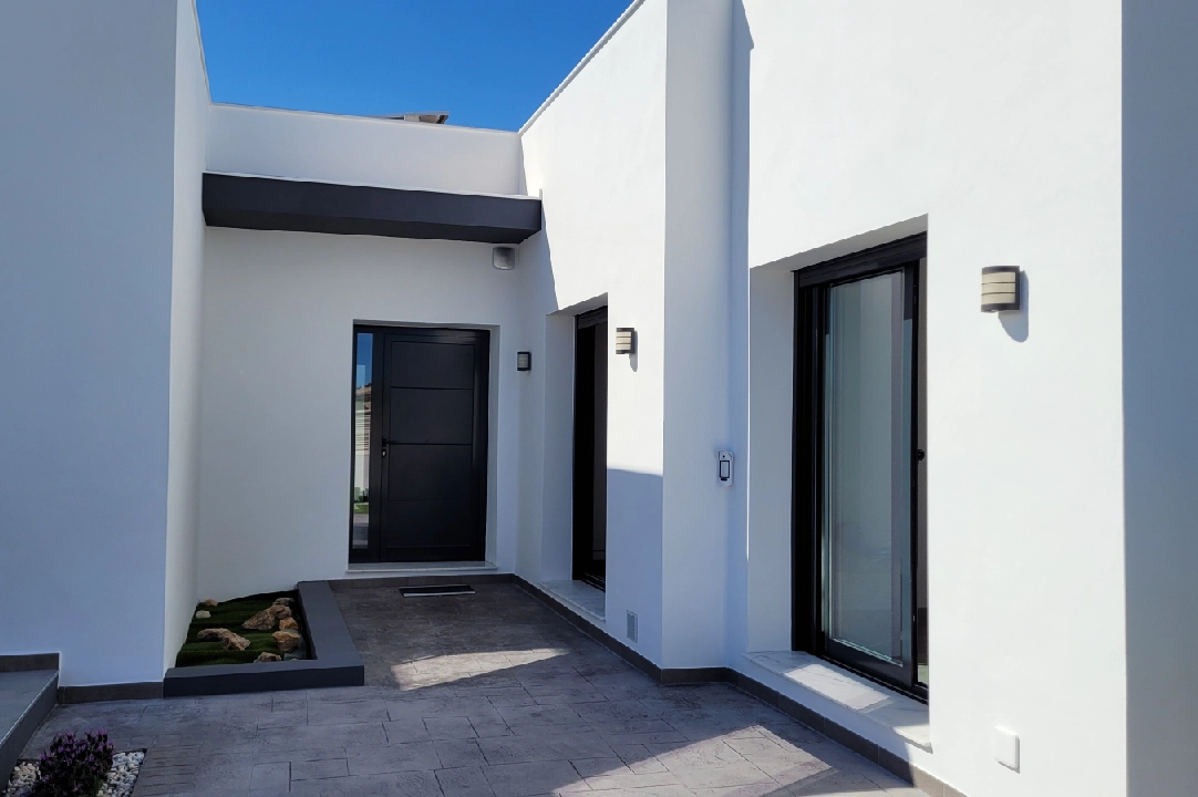 villa in Els Poblets for sale, built area 158 m², year built 2018, condition mint, + KLIMA, air-condition, plot area 500 m², 3 bedroom, 2 bathroom, swimming-pool, ref.: MG-0824-8