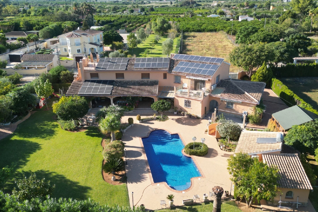 country house in Pedreguer for sale, built area 350 m², year built 2009, condition neat, + central heating, air-condition, plot area 3500 m², 5 bedroom, 4 bathroom, swimming-pool, ref.: FK-1224-V-1