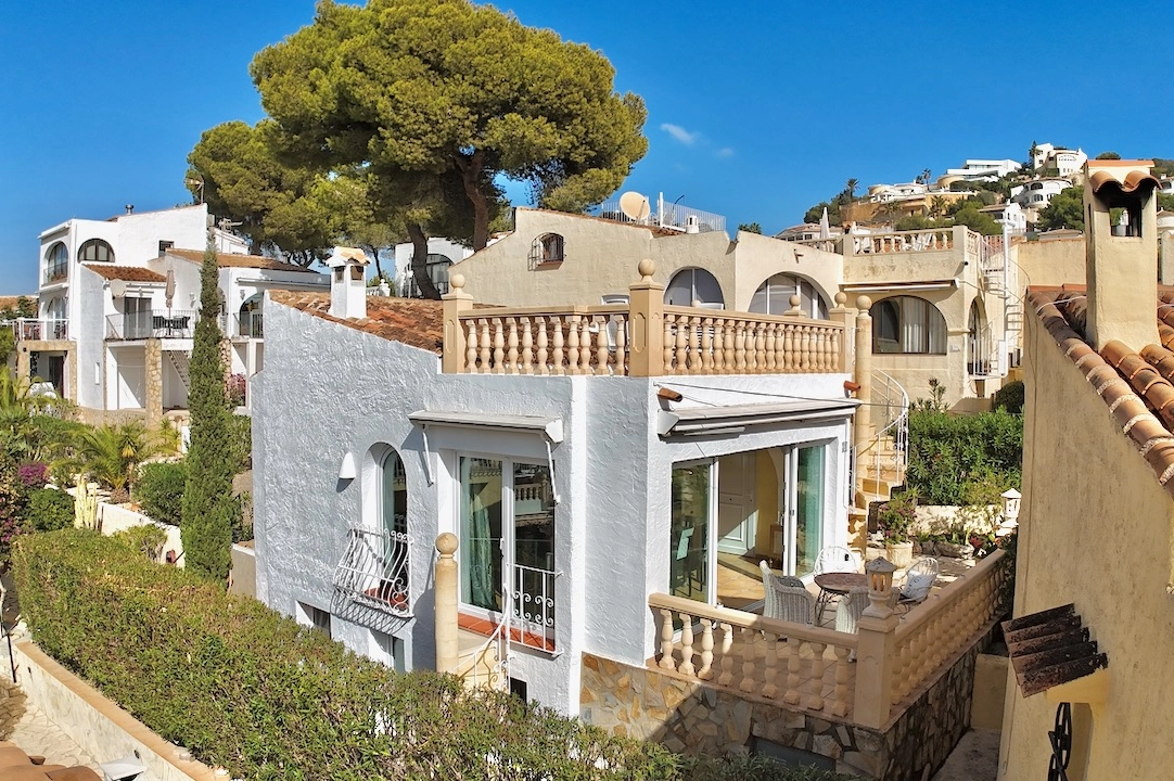 town house in Moraira(Arnella) for sale, built area 112 m², air-condition, 2 bedroom, 2 bathroom, swimming-pool, ref.: CA-B-1829-AMBE-1