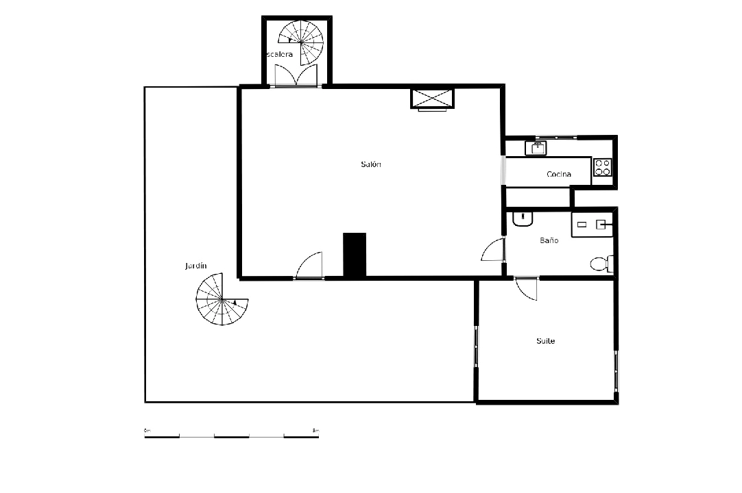 town house in Moraira(Arnella) for sale, built area 112 m², air-condition, 2 bedroom, 2 bathroom, swimming-pool, ref.: CA-B-1829-AMBE-42