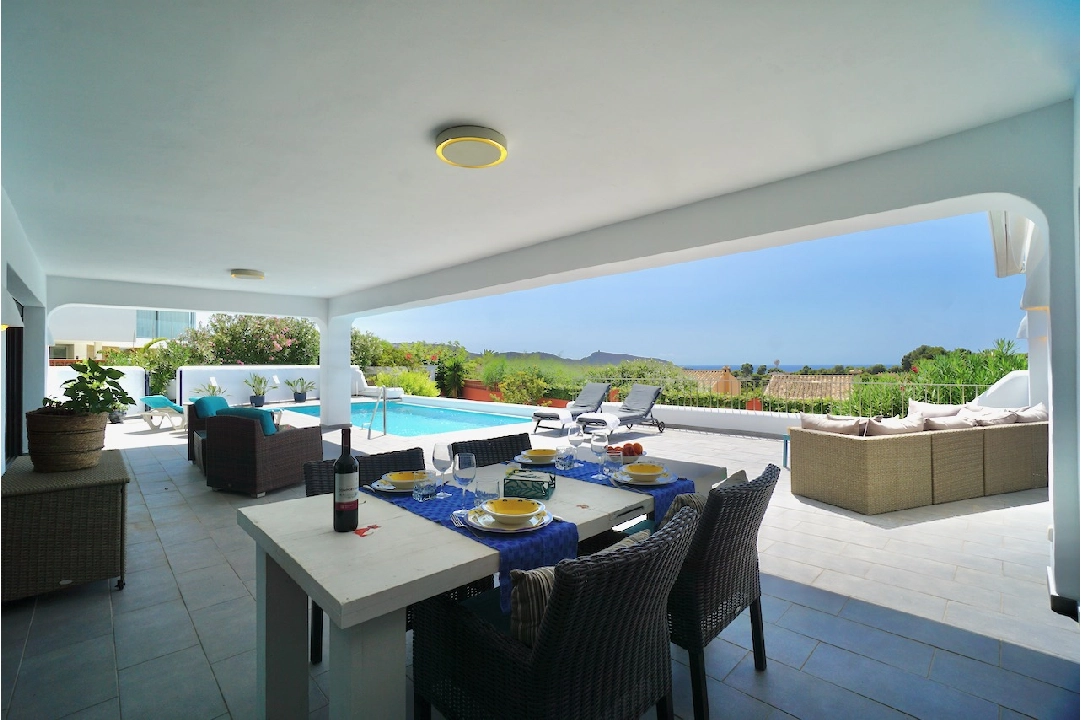 villa in Moraira(Camarrocha) for sale, built area 261 m², air-condition, plot area 831 m², 3 bedroom, 3 bathroom, swimming-pool, ref.: CA-H-1670-AMB-23