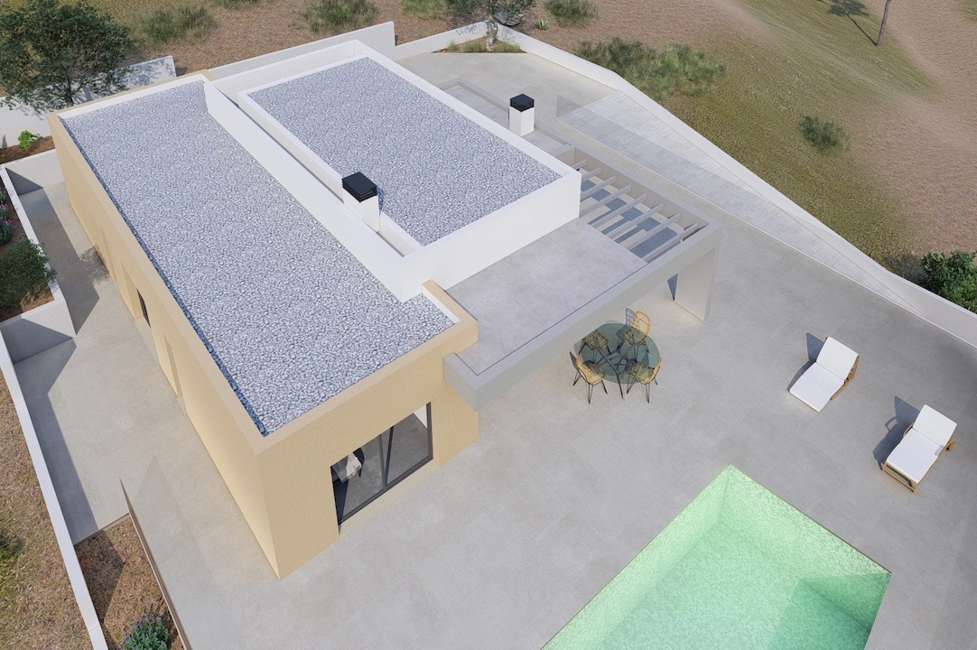 villa in Benitachell(Raco de Nadal) for sale, built area 145 m², air-condition, plot area 700 m², 3 bedroom, 2 bathroom, swimming-pool, ref.: CA-H-1831-AMB-8