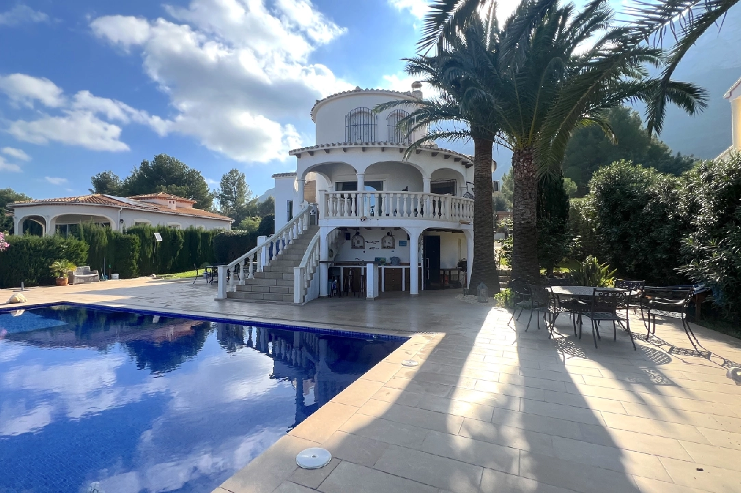 villa in Denia for sale, built area 190 m², year built 1984, condition neat, + KLIMA, air-condition, plot area 1900 m², 4 bedroom, 4 bathroom, swimming-pool, ref.: AS-1024-41