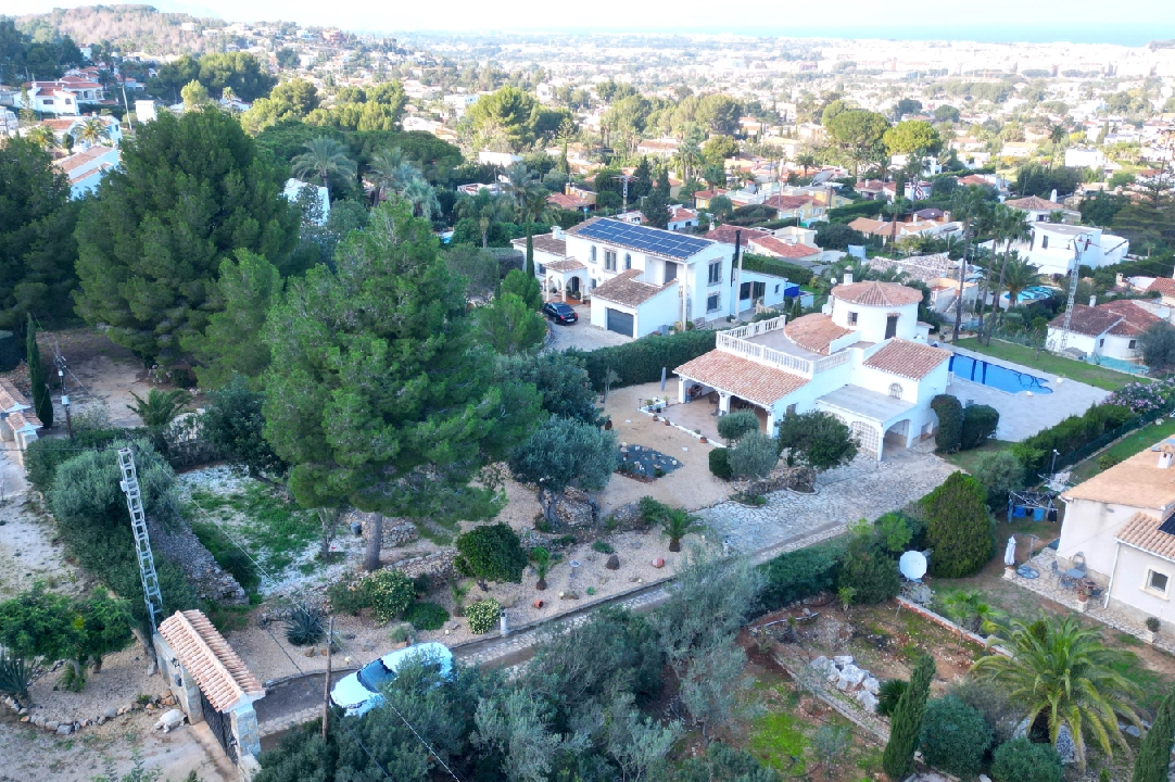 villa in Denia for sale, built area 190 m², year built 1984, condition neat, + KLIMA, air-condition, plot area 1900 m², 4 bedroom, 4 bathroom, swimming-pool, ref.: AS-1024-7