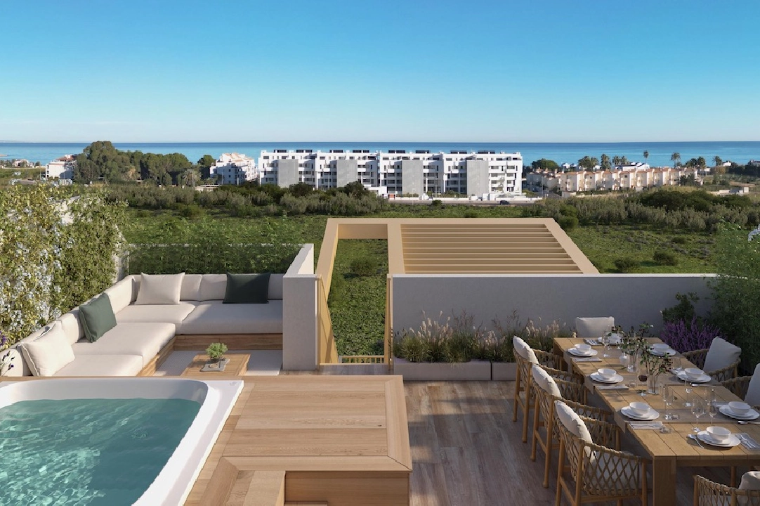 apartment in El Vergel(El Verger) for sale, built area 81 m², air-condition, 3 bedroom, 2 bathroom, swimming-pool, ref.: CA-A-1846-AMBI-8