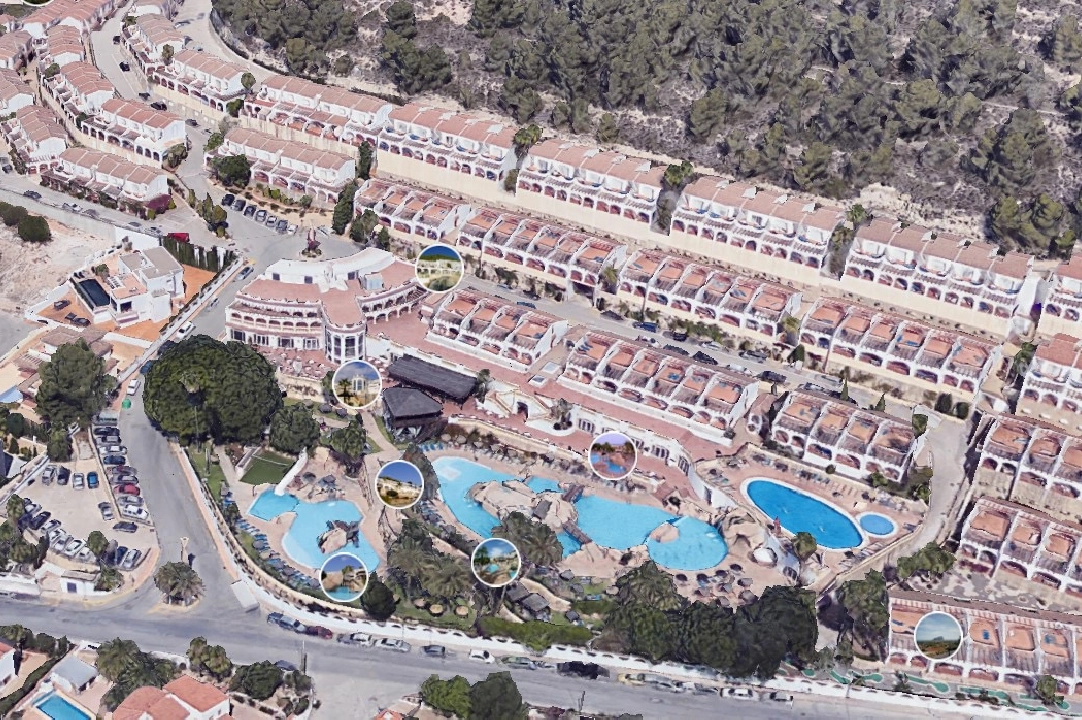 town house in Calpe(Tossal de la Cometa) for sale, built area 54 m², air-condition, 2 bedroom, 1 bathroom, swimming-pool, ref.: CA-B-1861-AMB-16