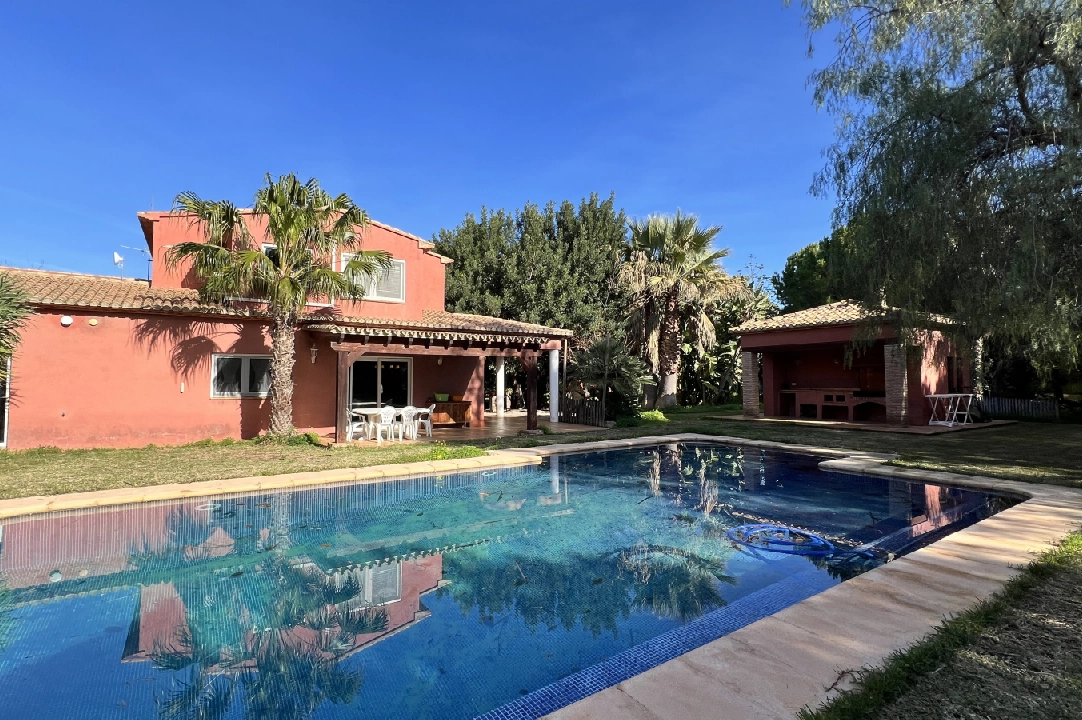 villa in Ondara for sale, built area 300 m², year built 1995, condition neat, + KLIMA, air-condition, plot area 5250 m², 4 bedroom, 4 bathroom, swimming-pool, ref.: MG-0125-1