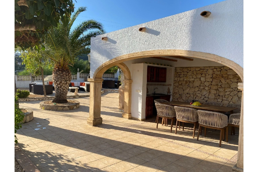 villa in Benissa for sale, built area 354 m², year built 1984, + central heating, plot area 1200 m², 4 bedroom, 4 bathroom, swimming-pool, ref.: FK-0125-4