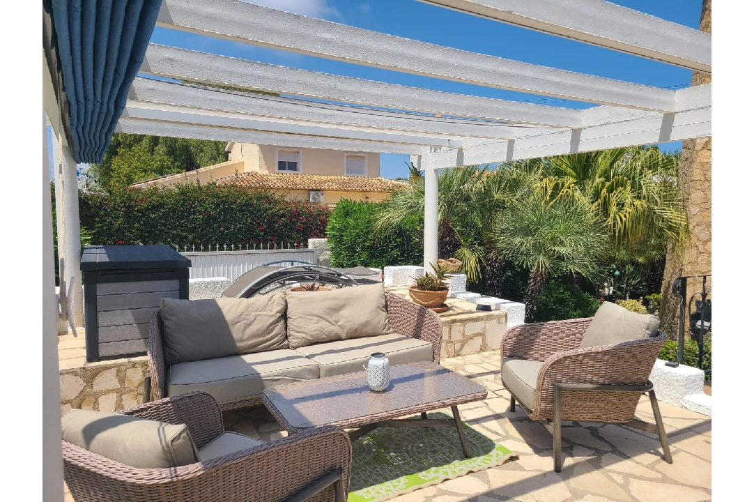 summer house in Els Poblets for holiday rental, built area 160 m², year built 1989, condition modernized, + central heating, air-condition, plot area 700 m², 3 bedroom, 2 bathroom, ref.: V-0125-2