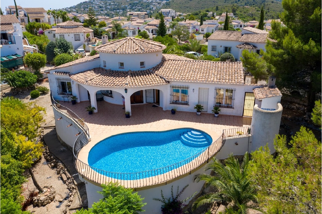 villa in Pego-Monte Pego for sale, built area 173 m², year built 2003, condition neat, + KLIMA, air-condition, plot area 1100 m², 3 bedroom, 2 bathroom, swimming-pool, ref.: SC-T0225-1