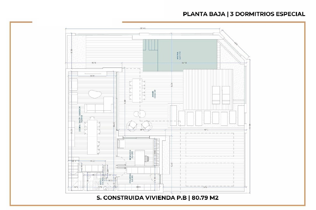 villa in Roldan for sale, built area 113 m², condition first owner, plot area 198 m², 3 bedroom, 2 bathroom, swimming-pool, ref.: HA-RDN-120-E02-13