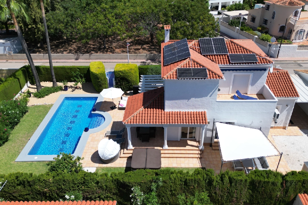 villa in Els Poblets(Barranquets) for holiday rental, built area 162 m², year built 2001, condition neat, + central heating, air-condition, plot area 650 m², 3 bedroom, 3 bathroom, swimming-pool, ref.: T-1115-25