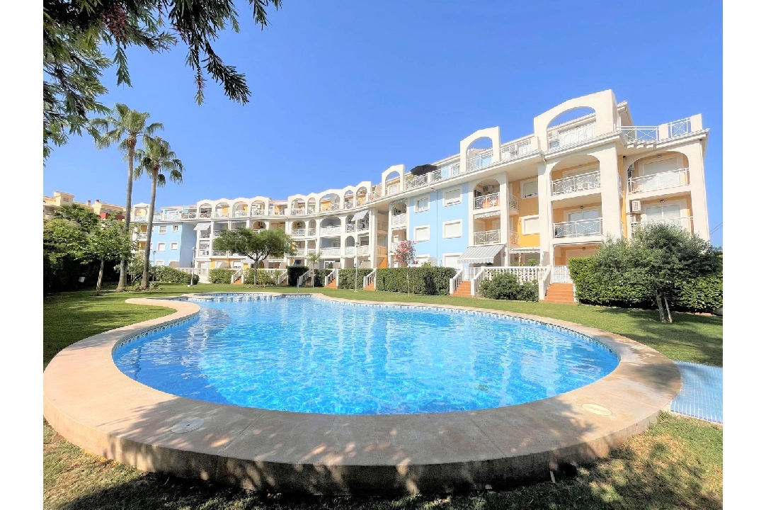 apartment in Denia(Las Marinas) for holiday rental, built area 90 m², year built 2003, condition neat, + central heating, air-condition, 1 bedroom, 1 bathroom, swimming-pool, ref.: T-0318-1